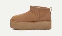 Botas UGG con plataforma Classic Mini Mujer - Marrón - details 0