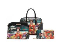 Nicole Lee - Bolsos de Mujer de Nicole Lee - Colección Nicole Lee Akiko La Belleza, Shopper, Bolso de Hombro, Satchel, Bandolera, Bolso de Mano, Bandolera con Cremallera, Set de 3 Piezas ........ - details 6