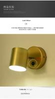 Lámparas De Pared LED Para Interior Luz De Lectura Nórdica Para Dormitorio Y Pasillo Iluminación Decorativa Para El Hogar - details 16