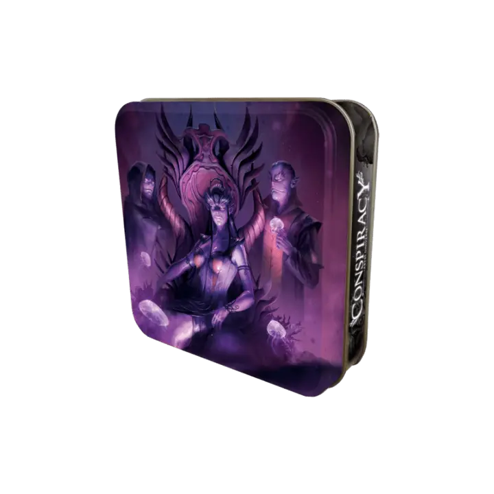 Abyss Conspiracy: Construye tu pirámide de influencia bajo el mar, recolecta llaves, perlas y localizaciones para dominar las profundidades en este juego de cartas y estrategia. De 2 a 4 jugadores a partir de 8 años de edad. De do it games. - 1