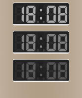 Reloj De Alarma Digital LED Con Control De Voz Pantalla De Temperatura Y Fecha Modo No Disturbio 12/24H Reloj De Mesa Moderno - details 6