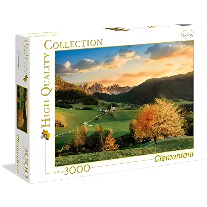 Puzzle 3000 Piezas Paisaje Los Alpes Clementoni - 1