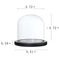 Vaso De Paisaje De Vidrio Transparente Con Base De Madera Juego De Terrario Porta Flores Para Decoración De Hogar Y Boda Navidad DIY - details 5