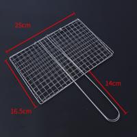 Cesta De Barbacoa Para Asador Red De Carne De Res Y Pescado Tamaño Vegetal Herramienta De Cocina Para Parrilla BBQ - details 3