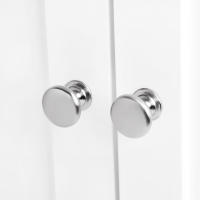 Armario de baño bajo lavabo con 2 puertas y 2 compartimentos, balda ajustable, almacenaje eficiente, 60x30x60 cm, blanco - details 2