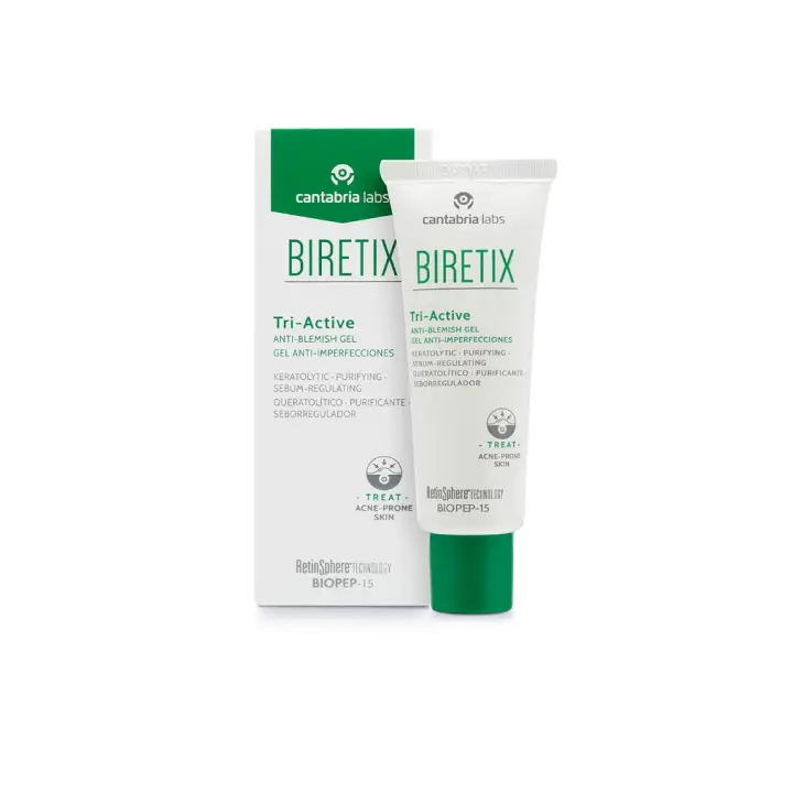 Cantabria Labs Gel Anti-Imperfecciones Biretix Tri Active 50ml - 1