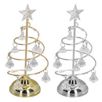 Lámpara De Árbol De Navidad Decorativa LED Luces Nocturnas Pequeñas De Cristal Adorno Decorativo Para Regalo Año Nuevo - details 2