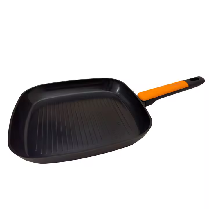 ASADOR GRILL ALUMINIO FORJADO CERAMICA SOFT 28 CM FACKELMANN - 1