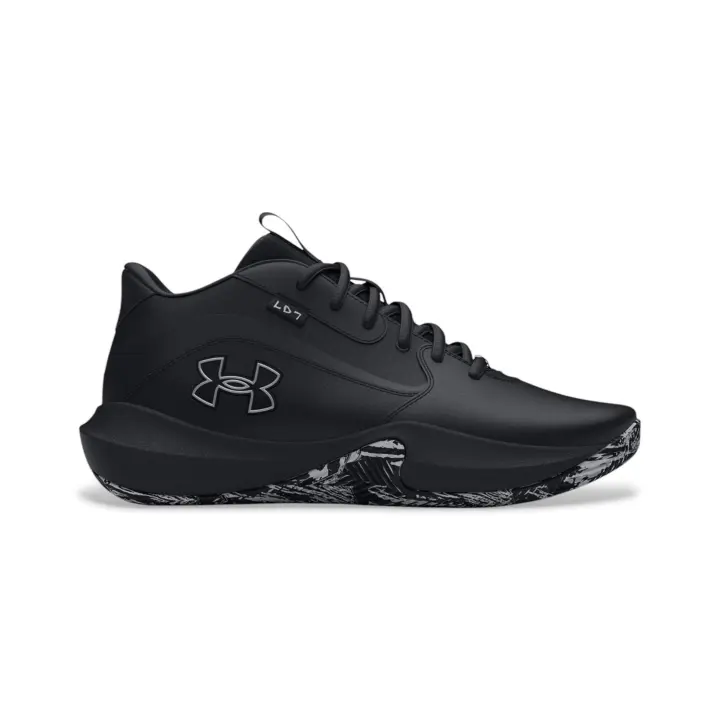 Under Armour | Zapatillas de baloncesto de piel Lockdown 7 negro - 1