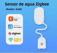 Sensor De Fuga De Agua Zigbee Tuya Detector De Humedad Para Casa Inteligente Compatible Con Smart Life Y Tuya Smart - details 0