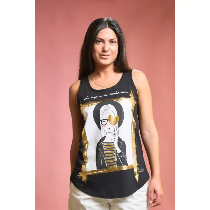 Anabel lee Marcas Mujer Ropa Camisetas y tops  Camiseta sisas -Anabel Lee- Lollypop - 1