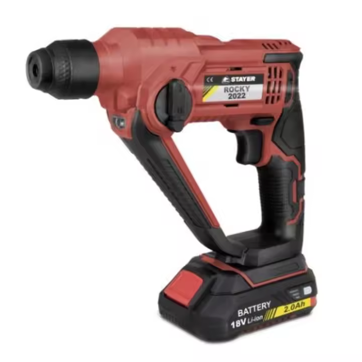 Martillo Rotativo a batería de 18V, con 2 funciones, ROCKY 2022 - 1