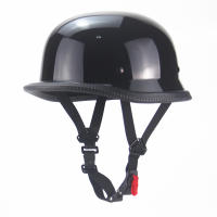 Casco De Motocicleta Vintage Estilo Cruiser Seguridad Retro Para Scooter Medio Tamaño Unisex Material ABS Tamaños Disponibles M L XL XXL - details 1