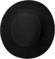 Kebedo Moda Sombrero Fedora de ala Ancha Clásico Español para Hombre, Gorro Versátil Negro para Adulto Talla Única 58-59CM - details 3