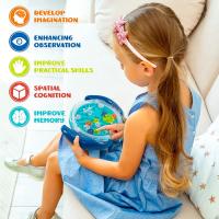 Juguete Educativo Montessori 3D Ball Balance Puzzle Juego De Memoria Y Lógica Para Niños Y Niñas Regalos Para Cumpleaños Y Navidad Edad Recomendada 3-6 Años - details 3