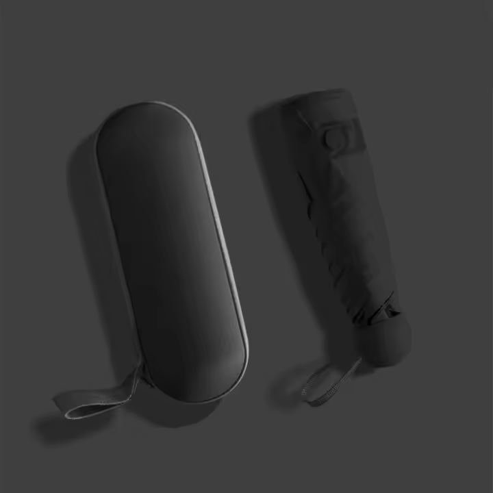 Automático y plegable de viaje 1 unid con 6 ramas refortificadas resistente al agua ligero compacto para uso diario - 1
