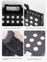 Taburete Plegable De Plástico Karley Gifts Portátil Para Exteriores Y Uso Doméstico Pequeño Banquillo De Entrenamiento Para Niños Estudio Moderno Europeo - details 10