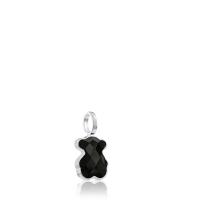 Colgante de Oso de Piedra Preciosa Natural de Plata esterlina S925, accesorio de collar de lujo que combina con Todo - details 1