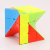 Cubo Mágico De Tercer Orden Colorido Twisted 3x3x3 Juguete De Puzzle Divertido Para Niños Material Plástico Magnético - details 10