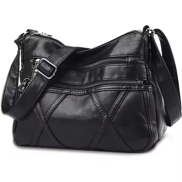 Bolso bandolera informal con múltiples bolsos para Mujer, Bolso de hombre, Bolso de Mensajero para use Diario, impermeable (median) - 1