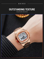 Reloj Digital Para Hombre SKMEI Con Pantalla Retroiluminada Contador De Retroceso Impermeable Cronógrafo Alarmas Fecha Reloj De Pulsera - details 9