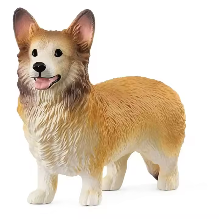 Figura Corgi galés Schleich Farm world 13999 - 1