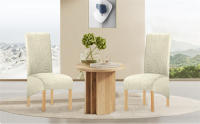 Cubierta De Silla Elástica Engrosada En Color Sólido Anti Suciedad Estilo Simple Protección Para Silla De Comedor Hotel Banquete Hogar - details 7