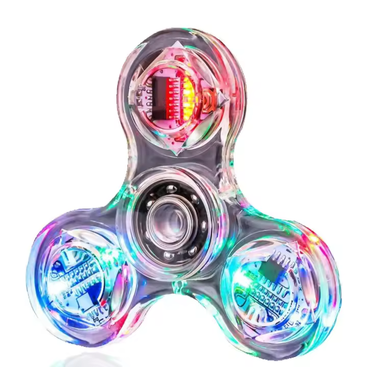 Spinner Juguete anti ansiedad Reductor alivio del estres, plata , niños, adultos, NUEVO, ENVIO 24H - 1