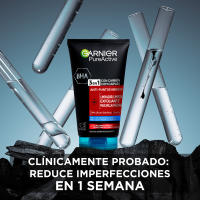 Garnier Pure Active Gel 3 en 1 con carbón anti-puntos negros  - 150 ml - details 2