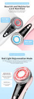 Dispositivo De Masaje Facial Eléctrico Rejuvenecimiento De Piel Lifting Y Tensión Regalo Perfecto Para Mujeres Limpiador Facial USB - details 7
