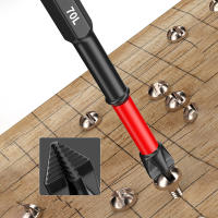 Juego De 10 Piezas De Bitas De Destornillador De Impacto Magnético PH2 Antideslizantes Largas Para Perforación Y Herramientas Eléctricas Acero De Carbono Multifuncional - details 11