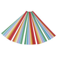 80pcs Papel De Estrella Para Origami DIY En 10 Colores Papel Para Manualidades Y Fiestas Tiras De Papel Para Hacer Estrellas De La Suerte - details 7