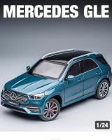 Modelo De Coche Mercedes-Benz GLE350 De 1:24 En Aleación Con Sonido Luz Y Acción Para Niños Juguetes De Metal Regalo De Cumpleaños Para Niños Hombres - details 0