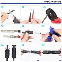 Kit De Herramientas Para Soldadura De Cables PV Solar LY-2546B Con YE-1R Desgarrador 2.5/4/6mm² Spanner Solar Y Conectores Solares En Estuche - details 6