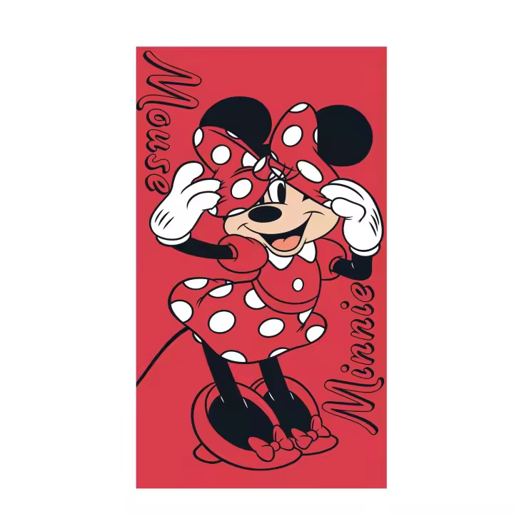 TOALLA PLAYA ALGODON 70*140CM 300 GRAMOS MINNIE MOUSE DISNEY - 1