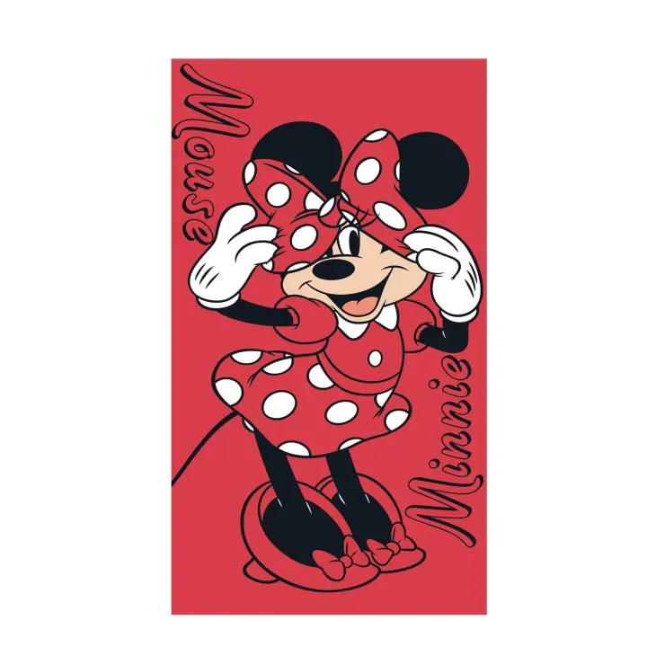 TOALLA PLAYA ALGODON 70*140CM 300 GRAMOS MINNIE MOUSE DISNEY - 1
