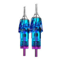 CNC 20PCS Tatuaje Dardo Desechable Estéril Maquillaje Semicontinuo Para Línea RL/RM/RS/M1 Diametro De Aguja 0.3 Y 0.35 - details 4