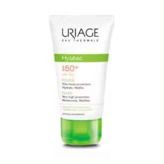Uriage Hyséac Fluido Solar Spf 50 Piel Grasa, 50 Ml - 1