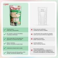 Pack de 3  Churu Snack Puré Receta De Atún Con Pollo Para Gatos 4X14gr - details 1