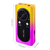 Nueva Máquina De Uñas Eléctrica Profesional 45000RPM Recargable Accesorios Para Uñas Secador De Uñas Gel De Pólen Bajo Ruido - details 3