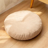 Cojín De Piso Redondo Para Meditación Y Yoga Colores Sólidos Sofá Silla Cojín De Asiento Oversize Almohada De Piso JAF122 Para Adultos - details 4