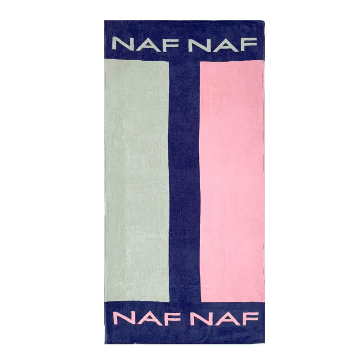 NAF NAF - Toalla de playa BIARRITZ 80x160cm 100% algodón - 1