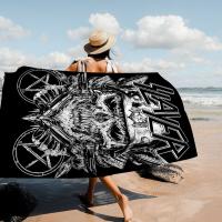 Toalla De Microfibra Slayer Heavy-Metal Band Absorbente Y Secado Rápido Para Playa Yoga Natación Senderismo Toalla De Baño - details 2
