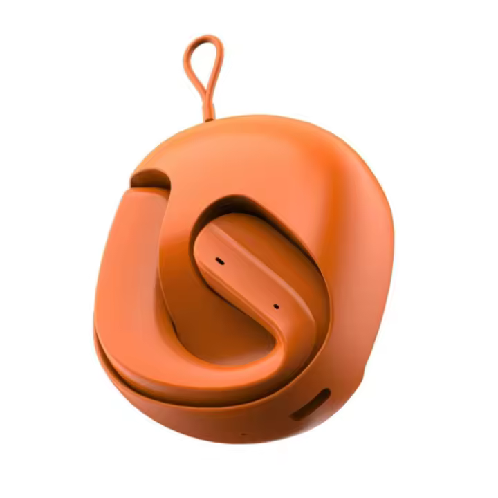 Auriculares Inalámbricos Bluetooth 5.3 HiFi Estéreo Resistente al Sudor - Cascos Open Ear Conducción Ósea - Diseño ergonómico y ligero - Batería duradera - Sonido estéreo - Conexión estable y rápida - Se puede llevar mucho tiempo sin molestia ninguna - 1