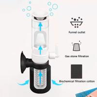 Filtro Ultra Silencioso Para Pequeño Acuario Multicapa Con Medios De Filtro Para Tanque De Peces Material Plástico Y Esponja Tamaño 10*3 Cm - details 4