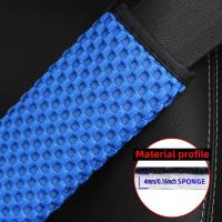 Cubierta De Cinturón De Seguridad Para Coche En Tela Malla 3D Transpirable Funda Para Hombro Y Seguro Accesorios De Coche - details 7
