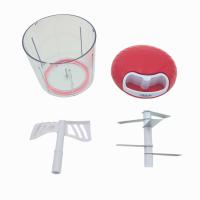 Start Electric | Picadora-batidora manual para picar, cortar y batir alimentos | 2 piezas de recambio diferentes (cuchilla para picar y cortar; batidor para mezclar) | Marca Lifestyle - details 7