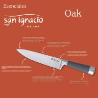 San Ignacio Set de 4 Cuchillos de Cocina Profesionales de Acero Inoxidable con Mangos de Silicona - details 2