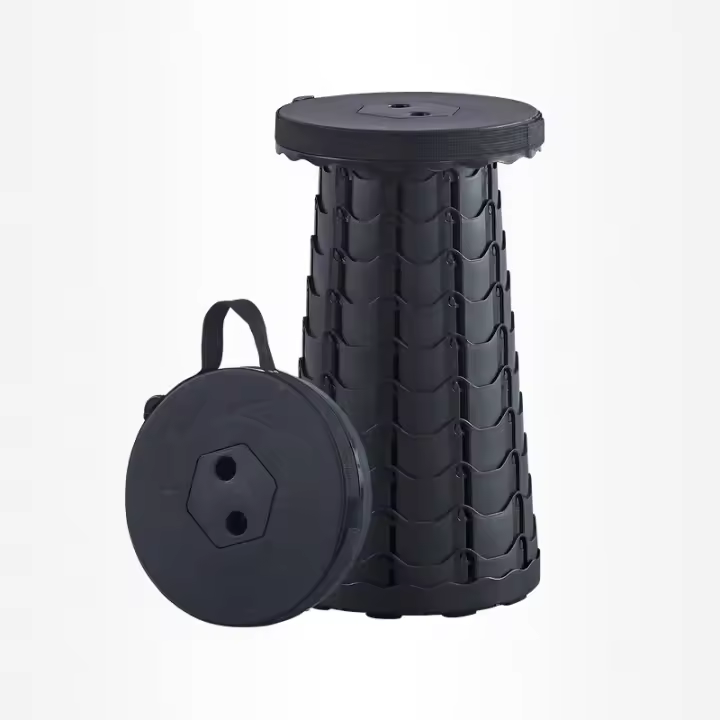 Taburete Plegable, Taburetes Plegables, Banqueta Plegable, Silla Plegable Portatil, Banco Plegable Portatil para Actividades al Aire Libre como Viajes, Pesca, Senderismo y Camping - 1