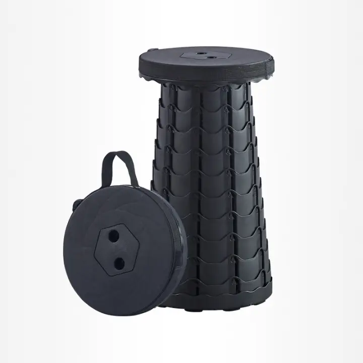 Taburete Plegable, Taburetes Plegables, Banqueta Plegable, Silla Plegable Portatil, Banco Plegable Portatil para Actividades al Aire Libre como Viajes, Pesca, Senderismo y Camping - 1